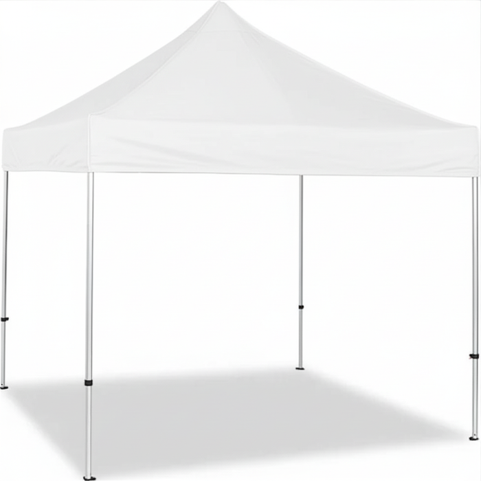 Buiten sterke paviljoen 3x3 m wit - 19,5 kg 