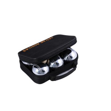 Petanque 6 ballen incl. meetlint, varkentje en tas