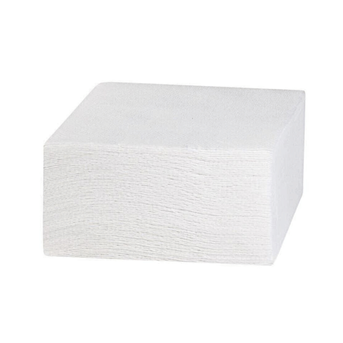 20x20 cm servetten 150x witte 2-laags