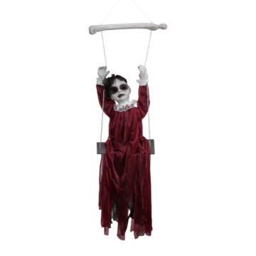Hangende halloween bruid beweging, geluid en licht - 120 cm