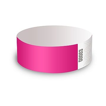 100x toegangspolsbandjes zonder bedrukking - Roze