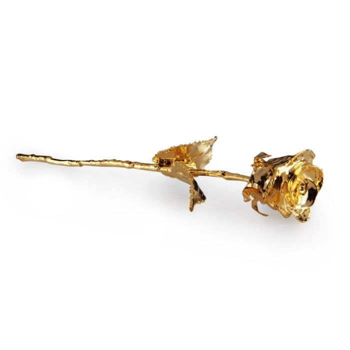 24k gouden roos 28 cm inclusief zwarte geschenkdoos