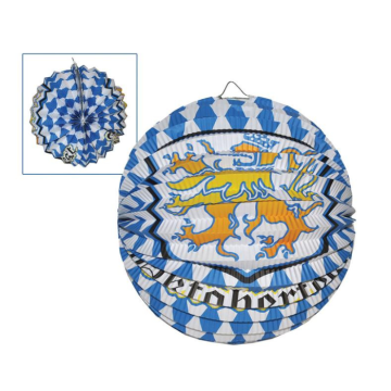 Oktoberfest lantaarn papier 24 cm 