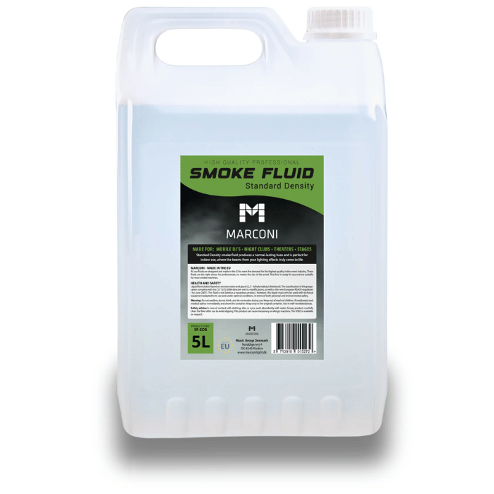 Rookvloeistof medium voor rookmachine - 5 liter Marconi
