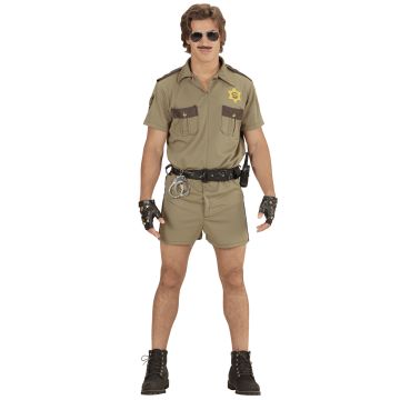 Amerikaanse snelweg agent kostuum