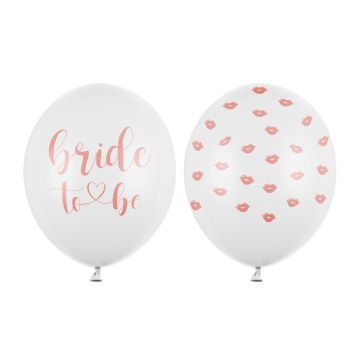 "Bride To Be" ballonnen 50x - 30 cm