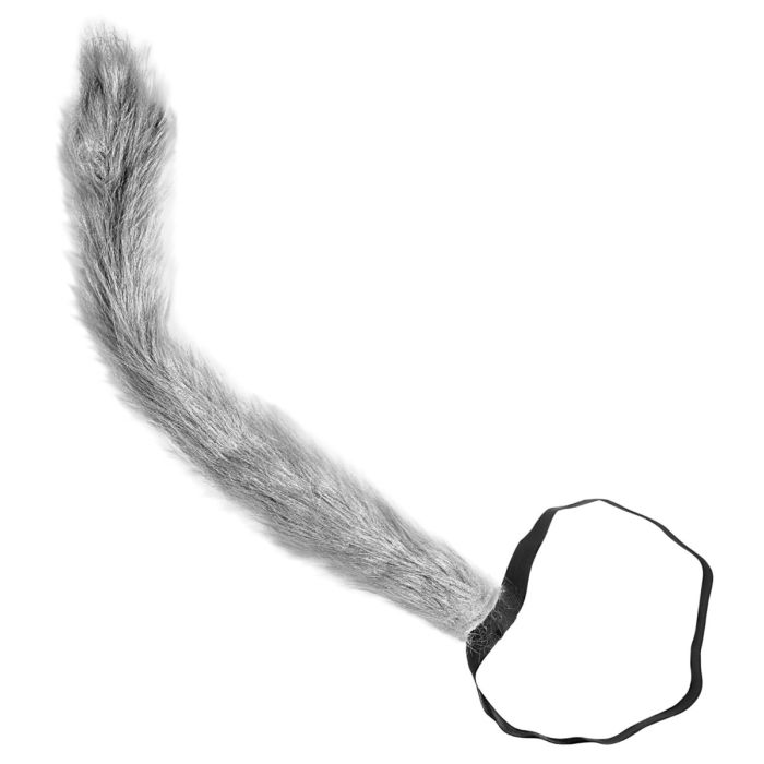 Grijze wolvenstaart 52 cm