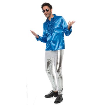 Disco zilveren broek 