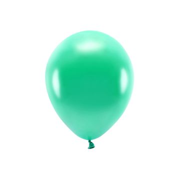 Metallische Groene Ballonnen 10x - 30 cm 