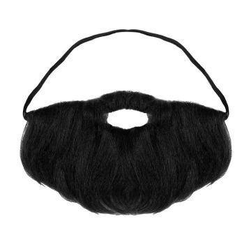 Zwarte volle baard