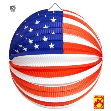 USA laterne rond - Ø25 CM
