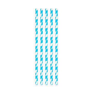 Oktoberfest papieren rietjes 20x - 197x6 mm