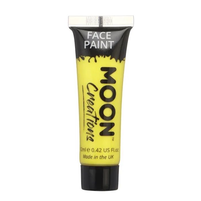 Gezichtsschmink Geel 12 ml Moon Creations