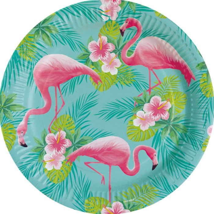 Flamingo Borden 8x - 23 cm