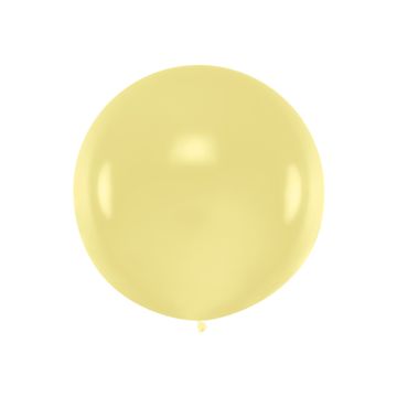 Enorme pastel crème ballon - 1 Meter