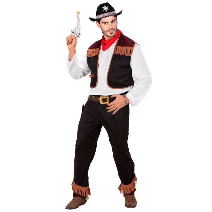 Cowboy Kostuum - 4 delig