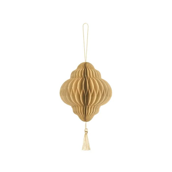 Honeycomb Lantaarn in Beige