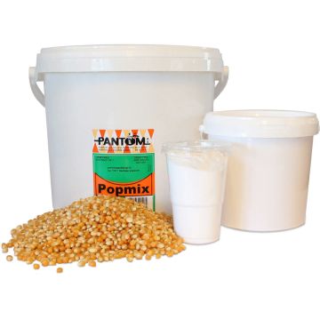 Popcorn popmix 250x porties met maïs, zout en kokosolie