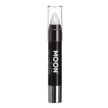 Neon UV Lichaamsstift Wit 3,2 g Moon Creations