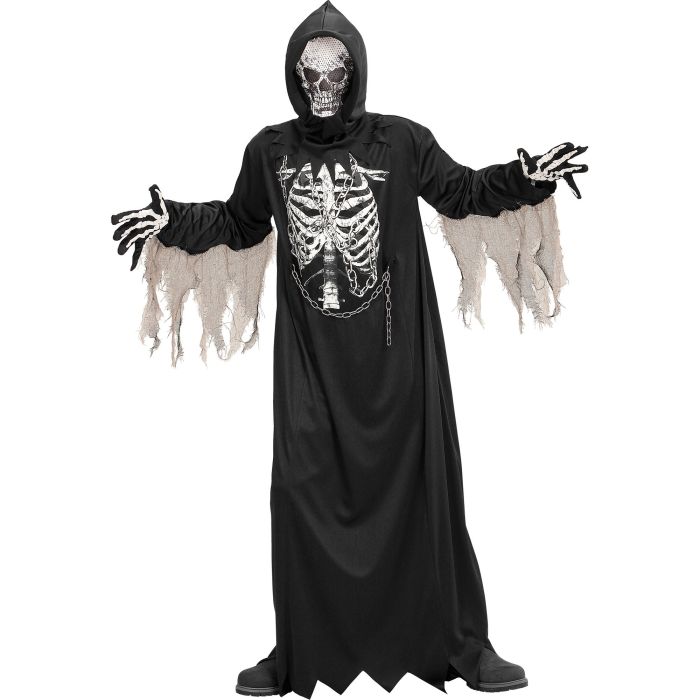 Grim Reaper kostuum met ketting voor jongens
