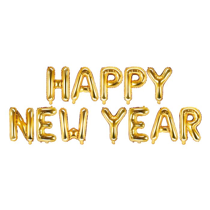 Happy New Year Ballon 35x370 cm