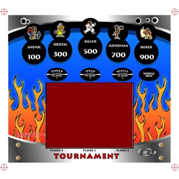 Frontpaneel Boksmachine Glove