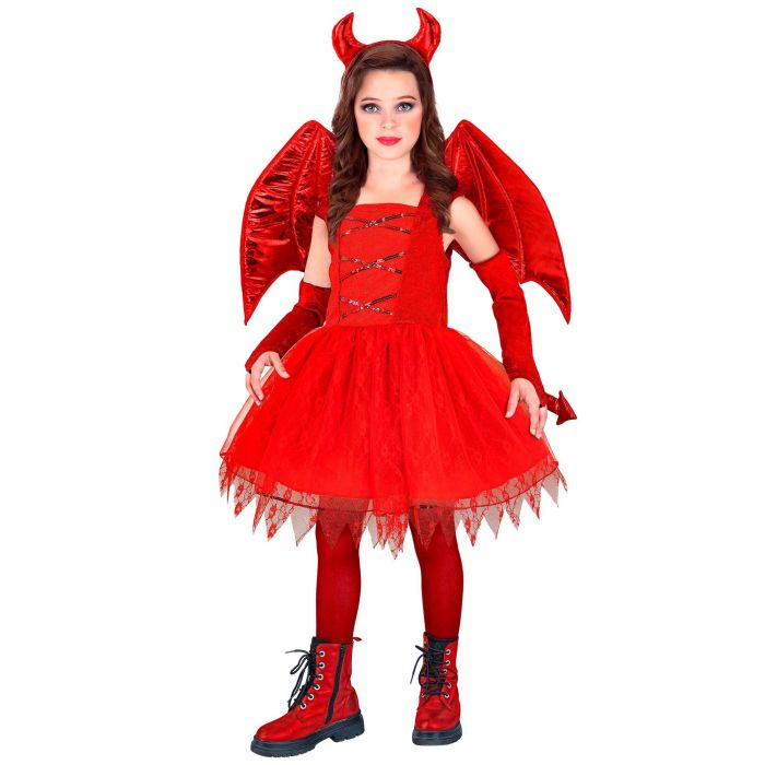 Demonen kostuum voor meisjes - 5 delen