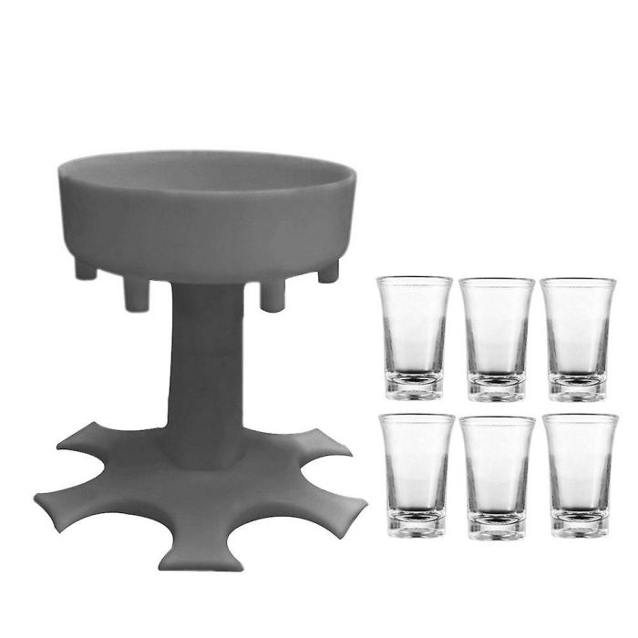 Shotdispenser met pijlen incl. 6 shotglazen