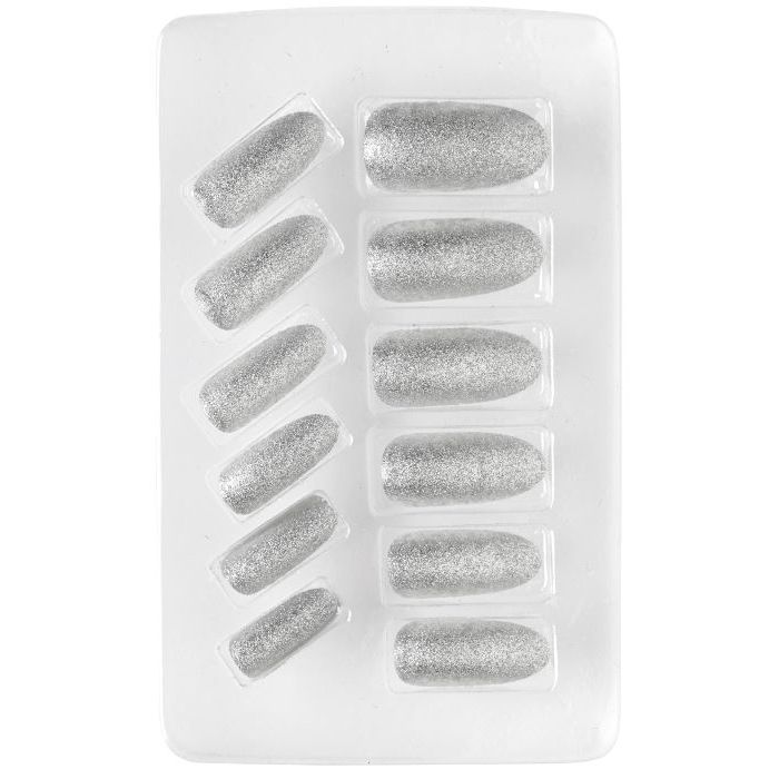 Zilveren Zelfklevende Nepnagels