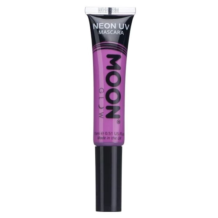 Neon UV mascara intense paarse, Moon Creations - 15 ml 