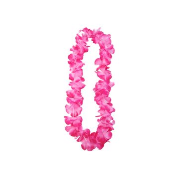 Hawaii bloemenkrans ketting Roze