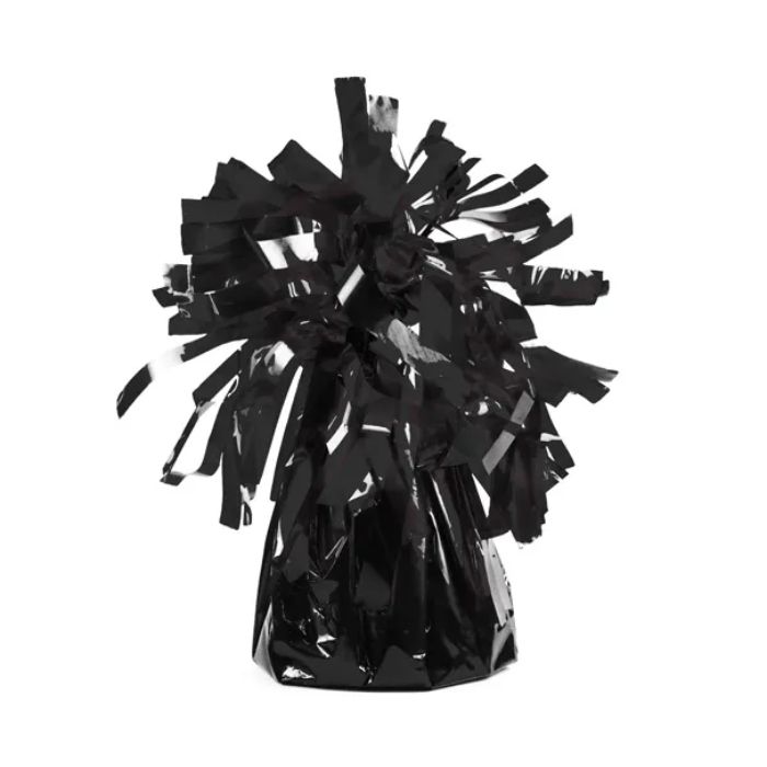 Zwart folie ballongewicht 130 g 