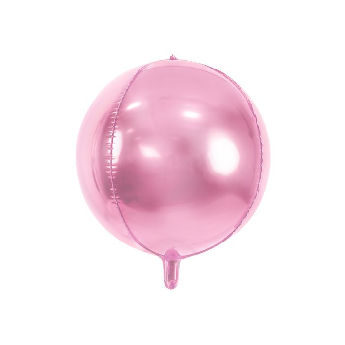 Metallische roze folieballon - 40 centimeter