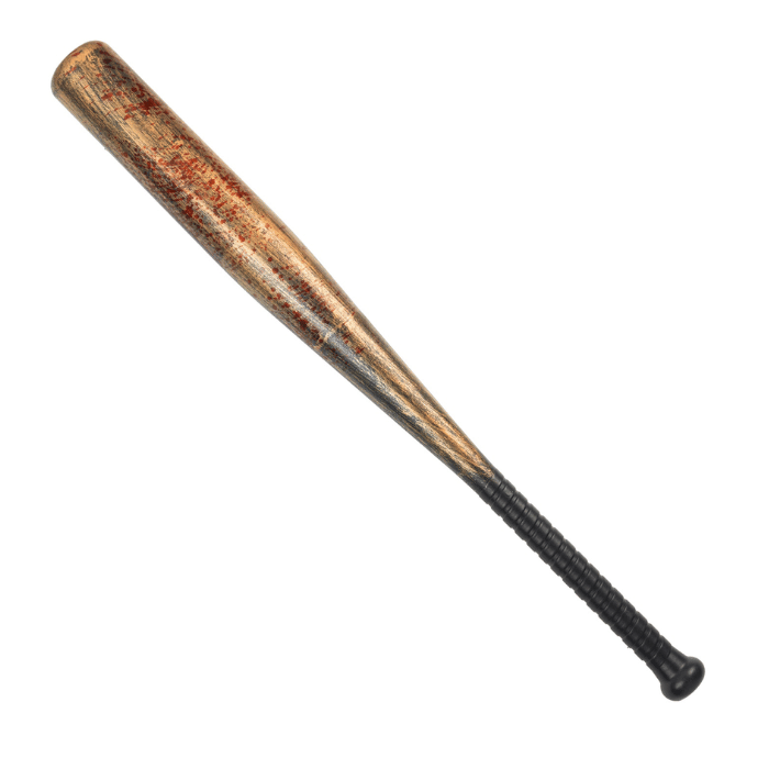 Bloedige honkbalknuppel - 72 cm