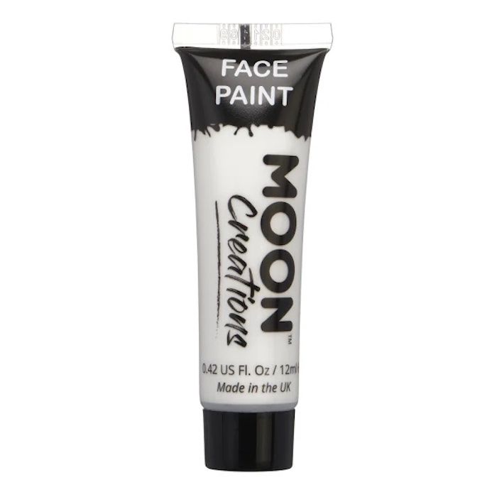 Moon Creations Gezichtsverf Wit - 12 ml