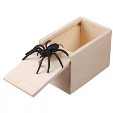 Spin Prank Box in houten doos