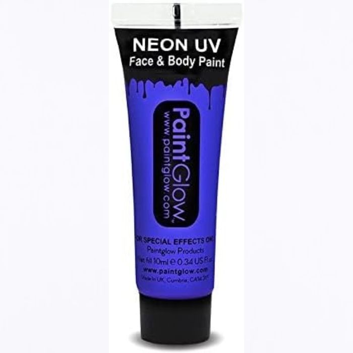 UV lichaamsverf 25 ML neon Paarse