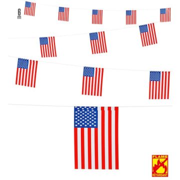 USA Vlaggen Slinger Amerikaans Vlag - 6 m
