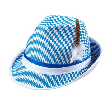 Oktoberfest Fedora Hoed Met Veren