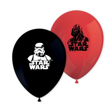 Ballonnen met star wars thema's 8x