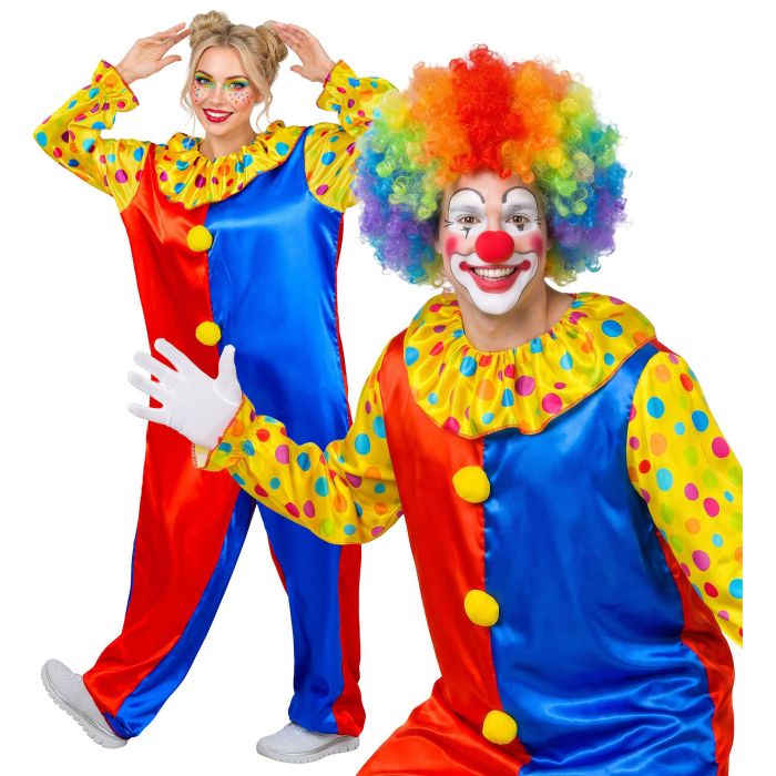 Clownkostuum met stippen