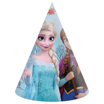 Frozen feesthoedjes 6x