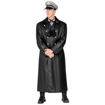 Officierselegante jas in lerenlook