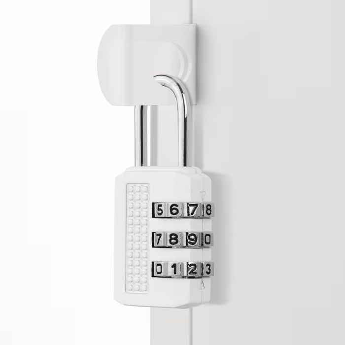 Hangslot met code 