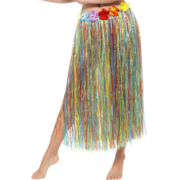 Multikleurige Hawaii-rok 80 cm