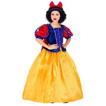 Prinsessenjurk met baleinenrok voor meisjes