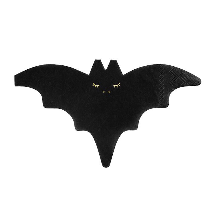 Halloween vleermuis servetten 20x