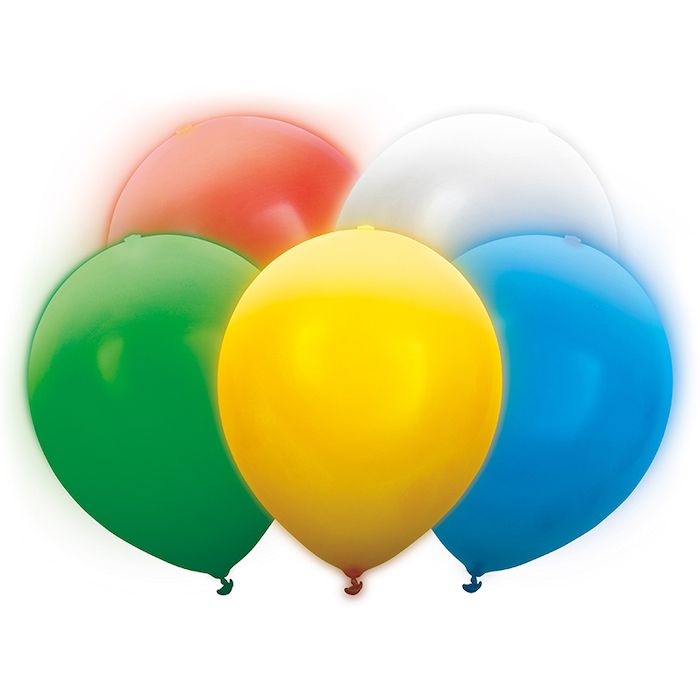 LED Ballon Multicolor 5x 