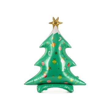 Kerstboom Ballon van Folie - 78x94 cm