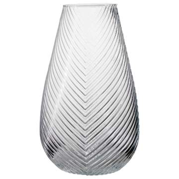 Transparante glazen vaas 150x300 mm 